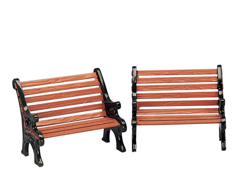 Banc de parc, lot de 2
