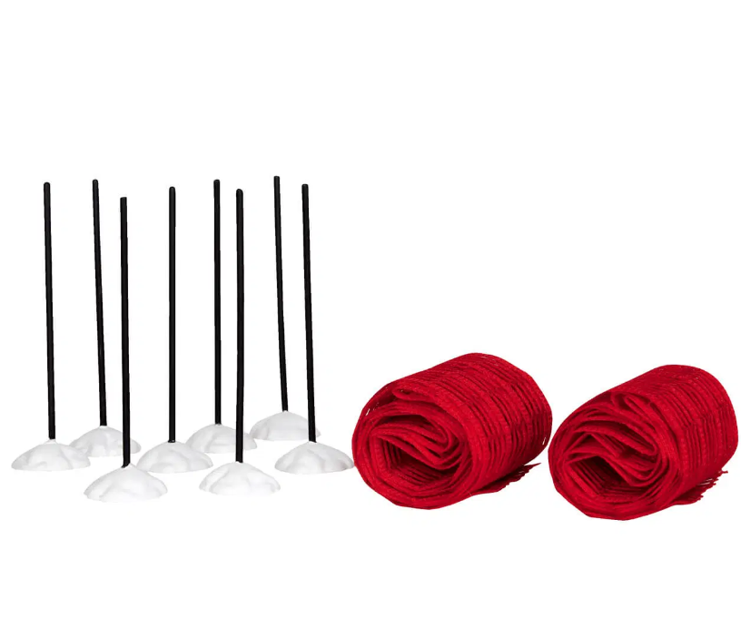 Filet de ski de compétition, lot de 10